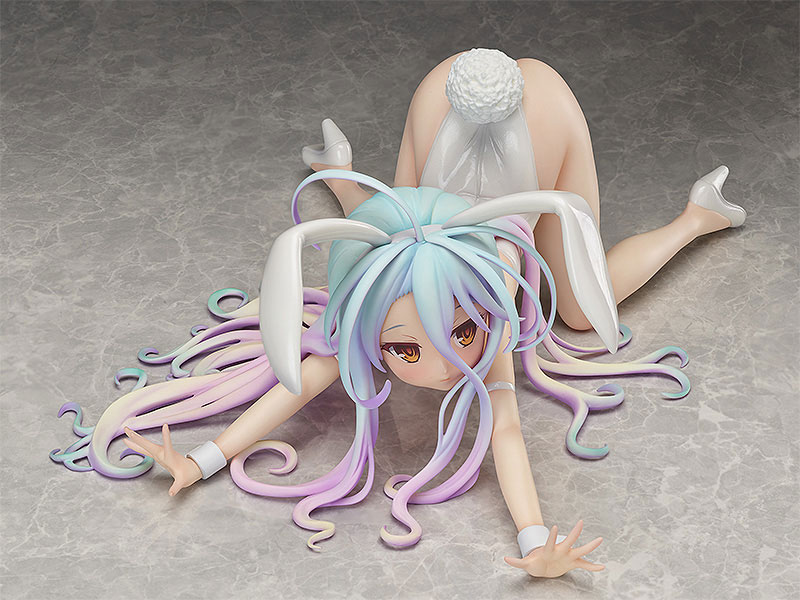 B-STYLE No Game No Life Shiro Bare Leg Bunny Ver. 1/4
