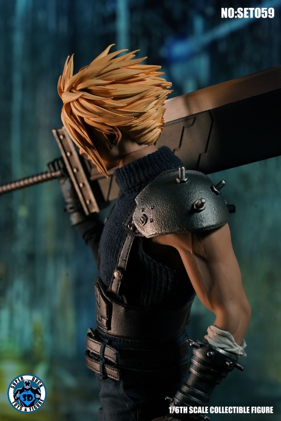 1/6 COSPLAY Fantasy Mercenary Head Sculpture Clothing Accessories Set