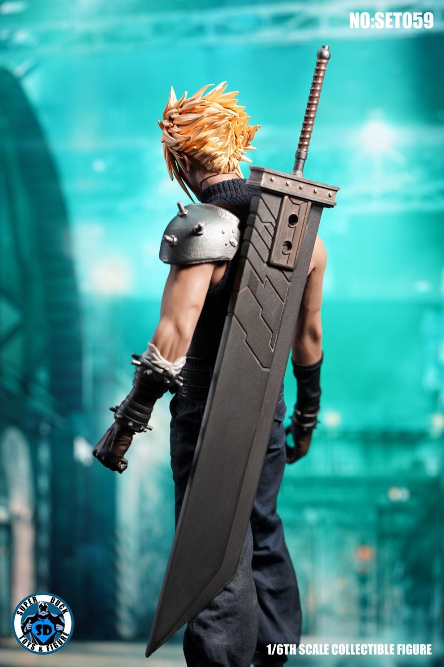 1/6 COSPLAY Fantasy Mercenary Head Sculpture Clothing Accessories Set