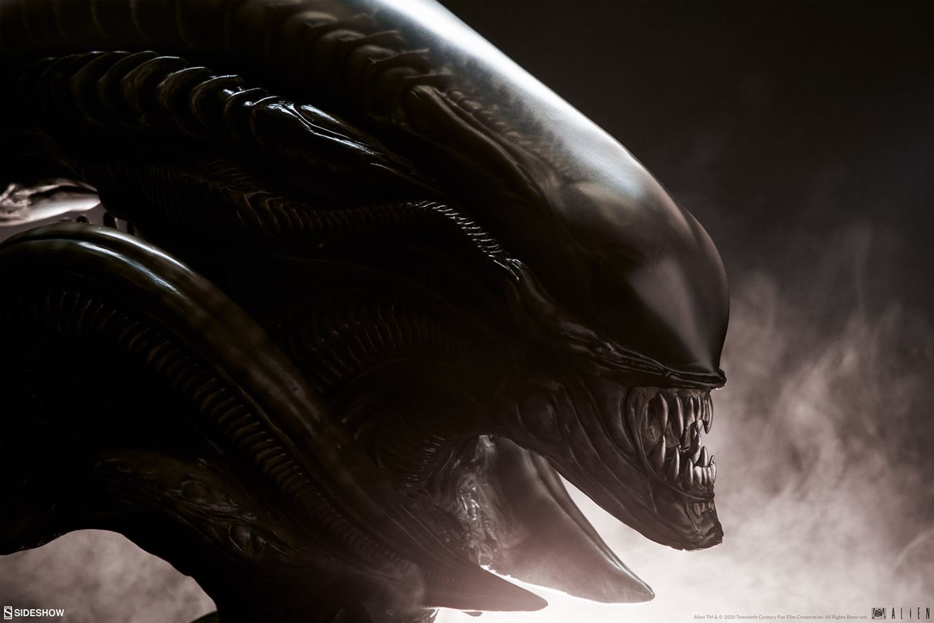 16.75 inch Alien Xenomorph Parasite Mythos Alien Bust (#400323)