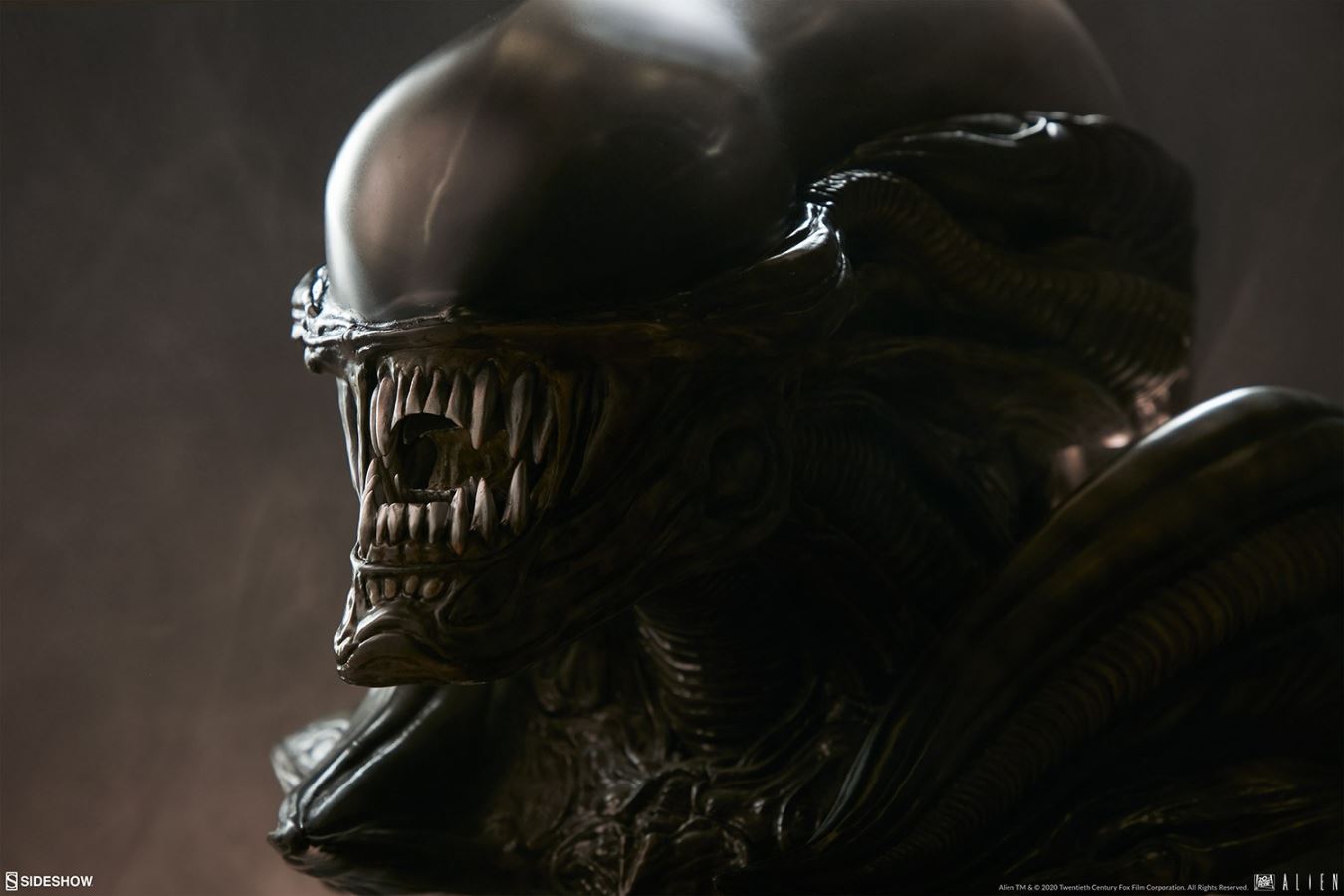 16.75 inch Alien Xenomorph Parasite Mythos Alien Bust (#400323)