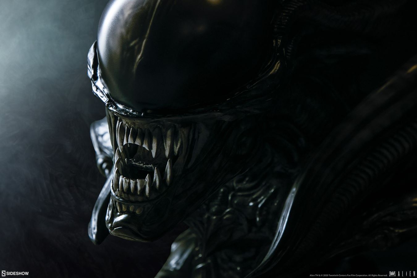 16.75 inch Alien Xenomorph Parasite Mythos Alien Bust (#400323)