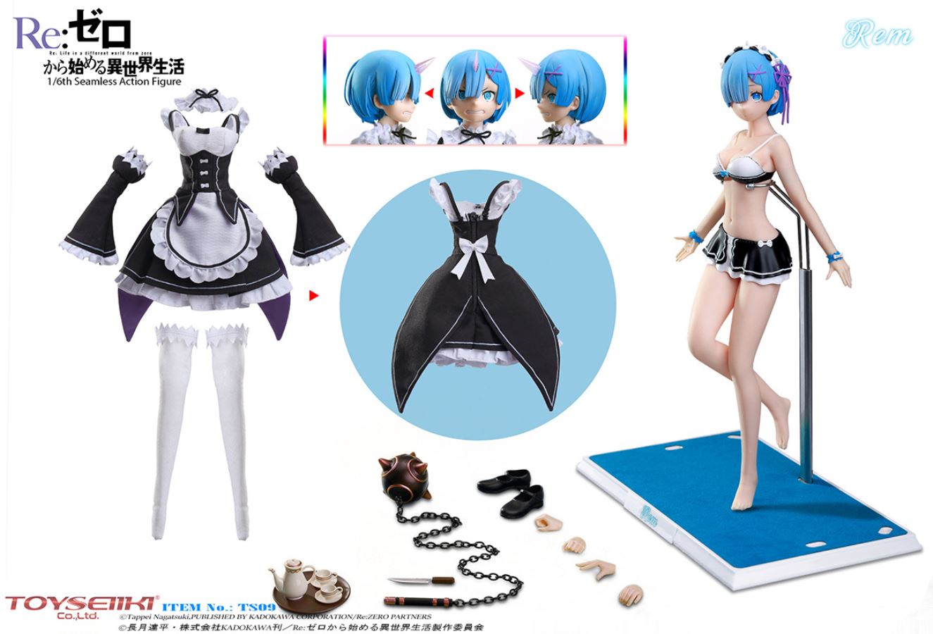 Re:ZERO - Starting Life in Another World-Rem 1/6th Seamless Action Figure