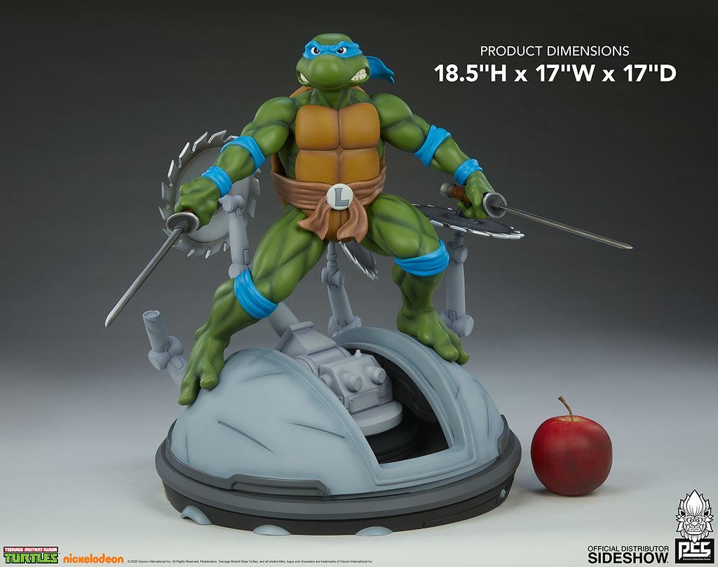 Leonardo 1/4 Scale Statue