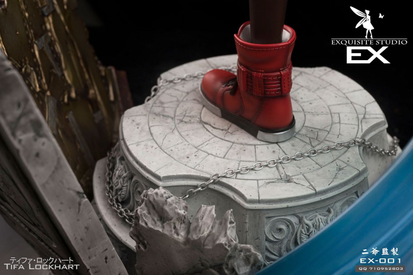 1/4 Fantasy Fighting Goddess Statue Tifa Lockhart