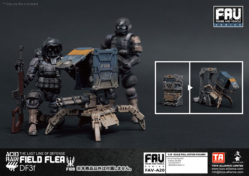Acid Rain 1/18 Scale FAV-A20 Field Flea DF3f
