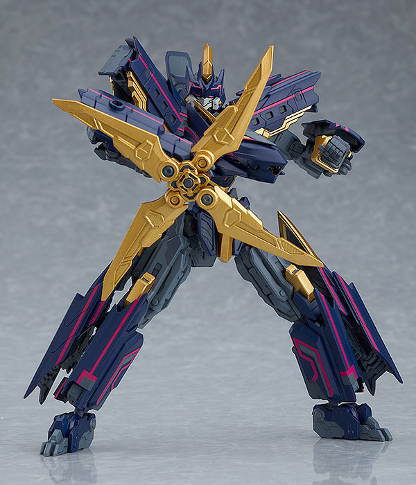 MODEROID Shinkansen Henkei Robo Shinkalion Black Shinkalion