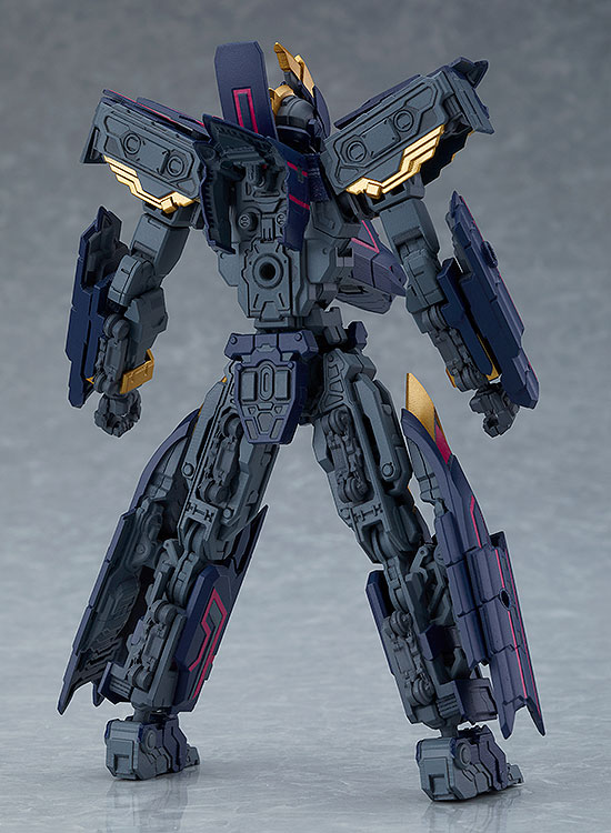 MODEROID Shinkansen Henkei Robo Shinkalion Black Shinkalion