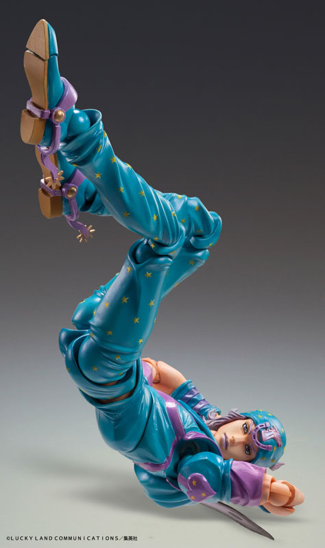 Super Figure Action JoJo's Bizarre Adventure Part 7 Steel Ball Run Johnny Joe Star Second