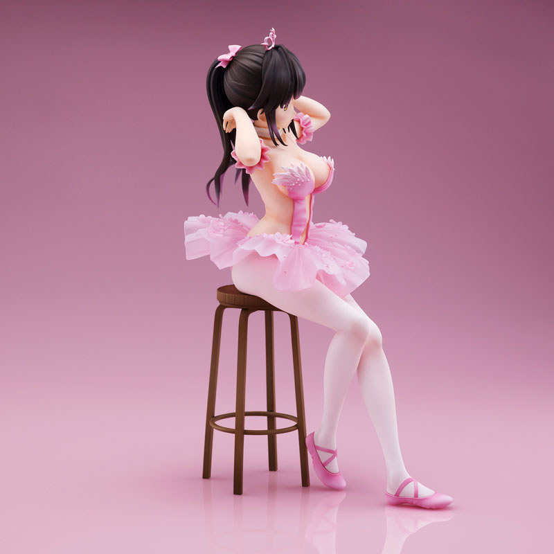 Anmi Illustration - Flamingo Ballet - Ponytail Child