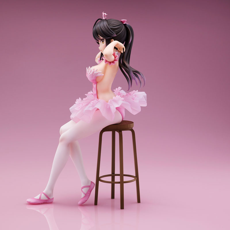 Anmi Illustration - Flamingo Ballet - Ponytail Child
