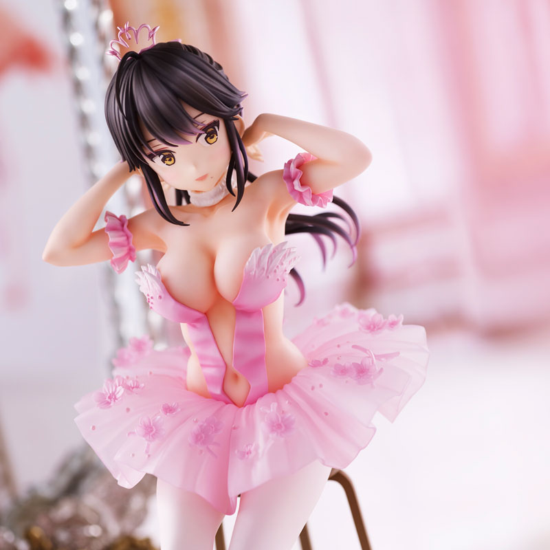 Anmi Illustration - Flamingo Ballet - Ponytail Child