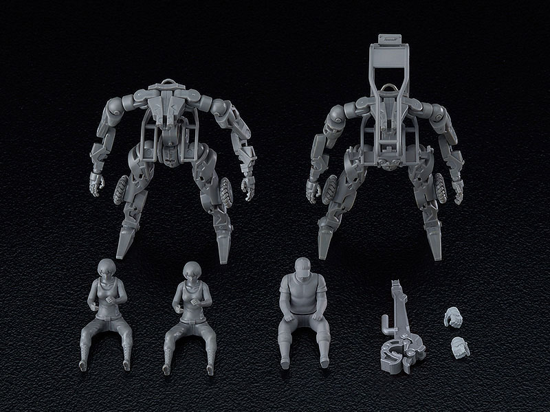 MODEROID OBSOLETE 1/35 Multi-Purpose EXOFRAME (Gray)