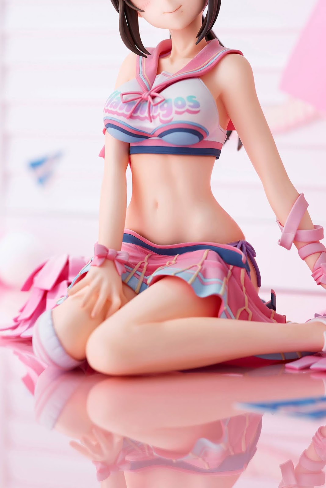 Anmi PINK LABEL FLAMINGOS Ponytail Girl