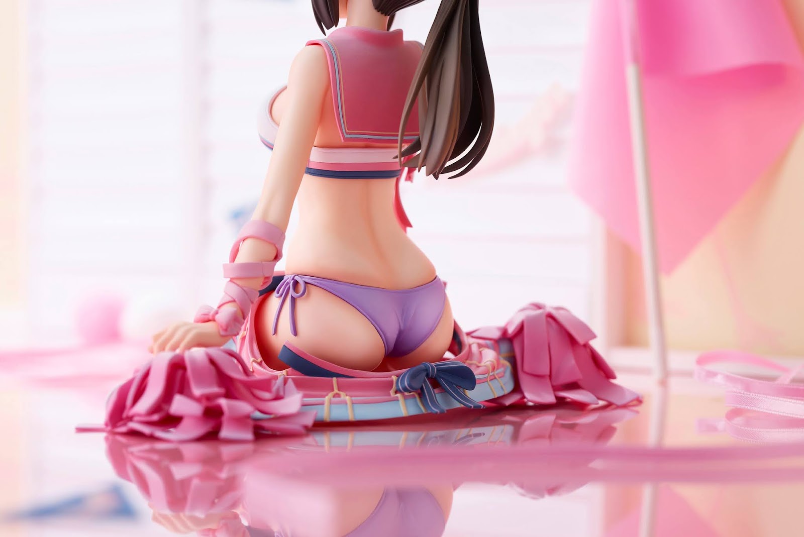 Anmi PINK LABEL FLAMINGOS Ponytail Girl