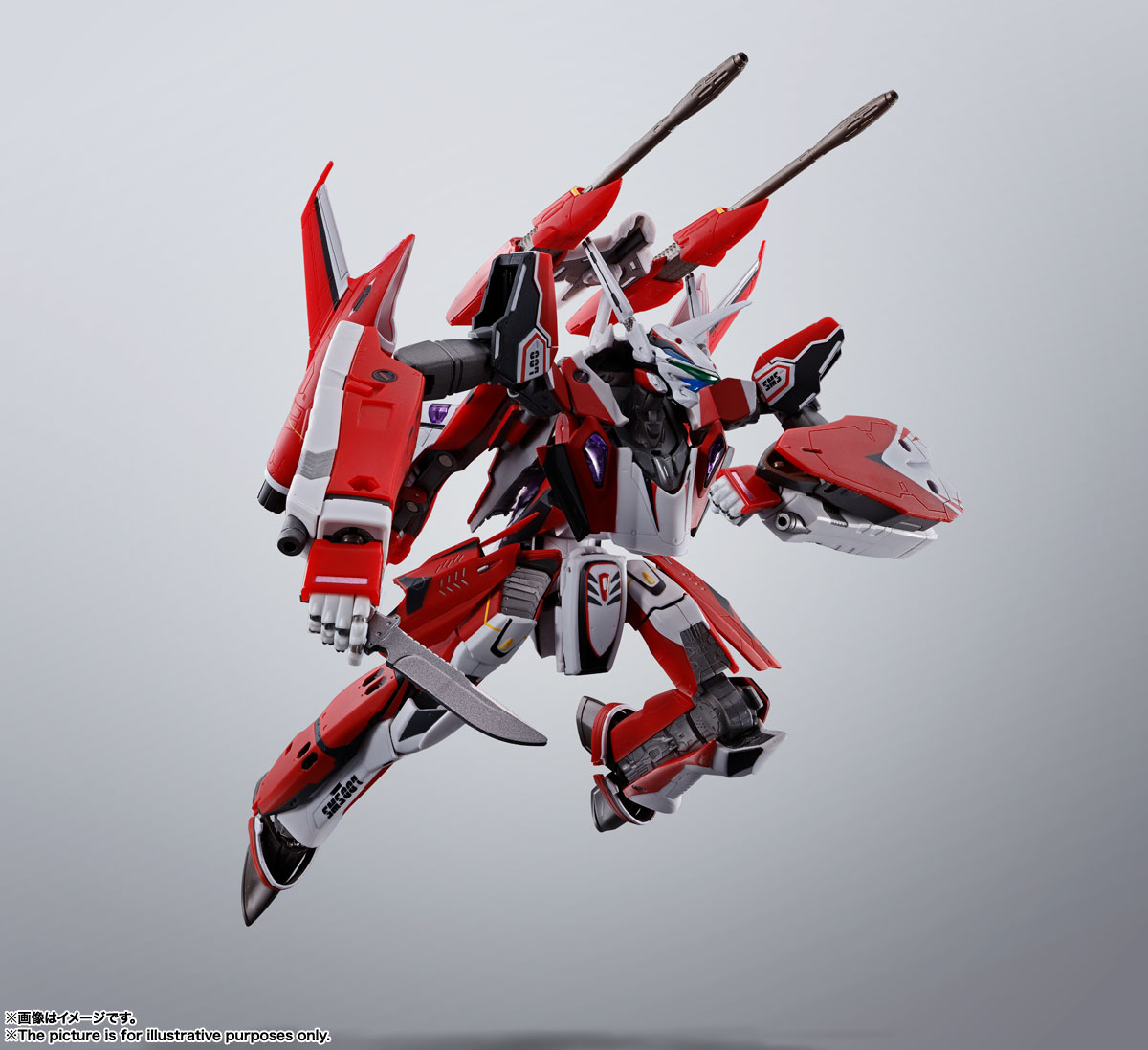 DX Chogokin YF-29 Durandal Valkyrie (Saotome alto machine)