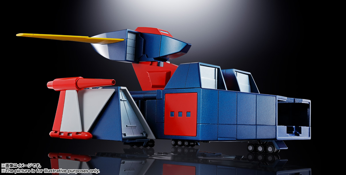 Soul of Chogokin GX-66R Invincible robot rider G7
