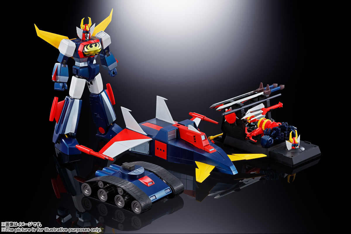 Soul of Chogokin GX-66R Invincible robot rider G7