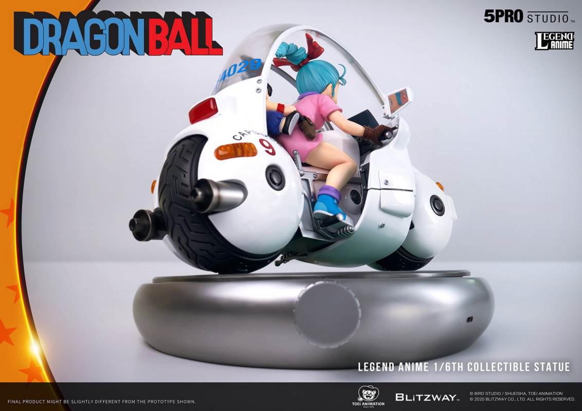 1/6 Dragon Ball - Buma and Goku driving a locomotive (5PRO-LA-70201)