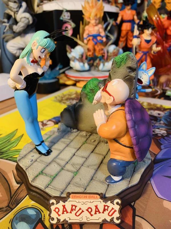 Bulma & Master Roshi