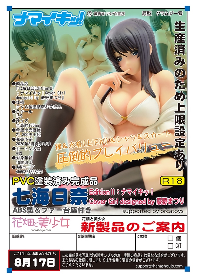 Hina Nanami EditionⅡ: Namaiki! Cover Girl designed by Warabino Matsuri 1/5