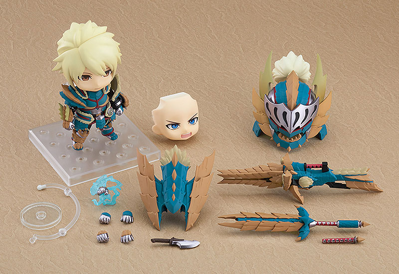 Nendoroid Monster Hunter World: Iceborne Male Hunter Zinogre Alpha Ver. DX
