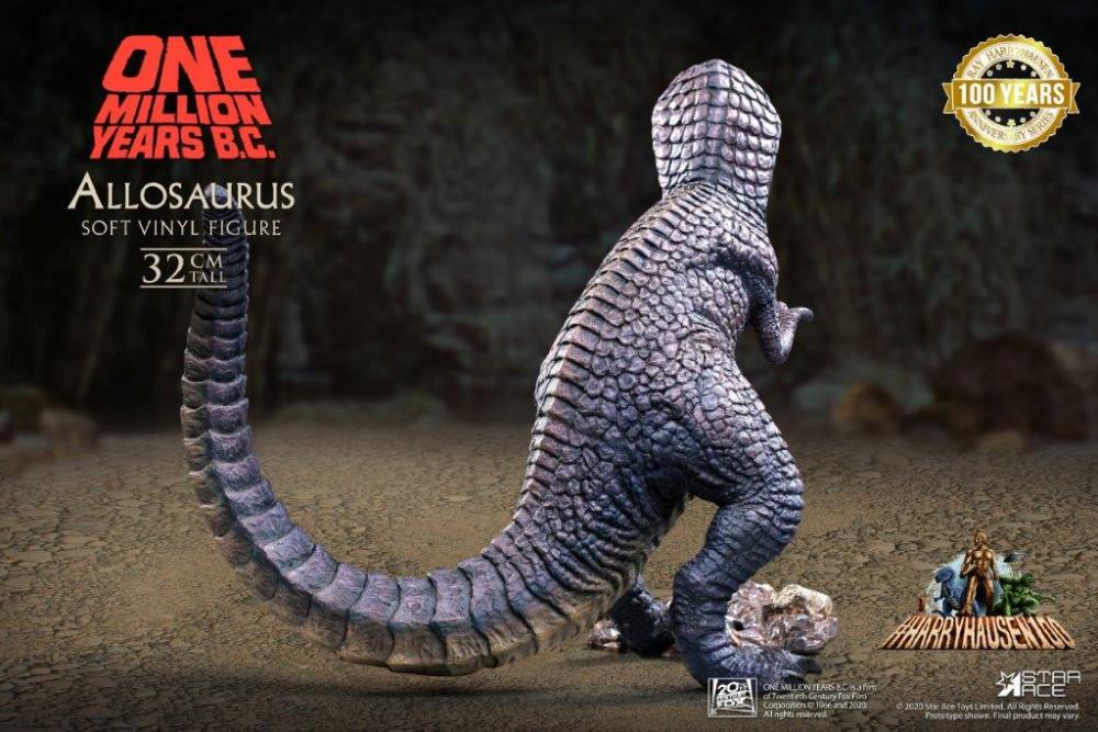 One Million Years B.C. - Allosaurus & Tumak