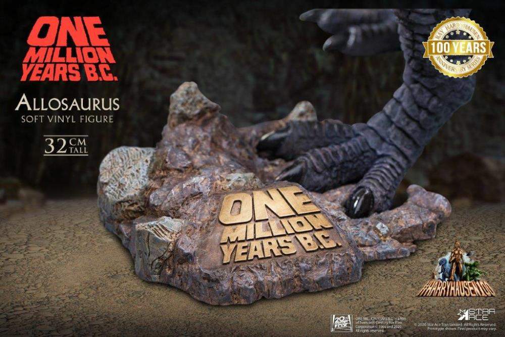 One Million Years B.C. - Allosaurus & Tumak