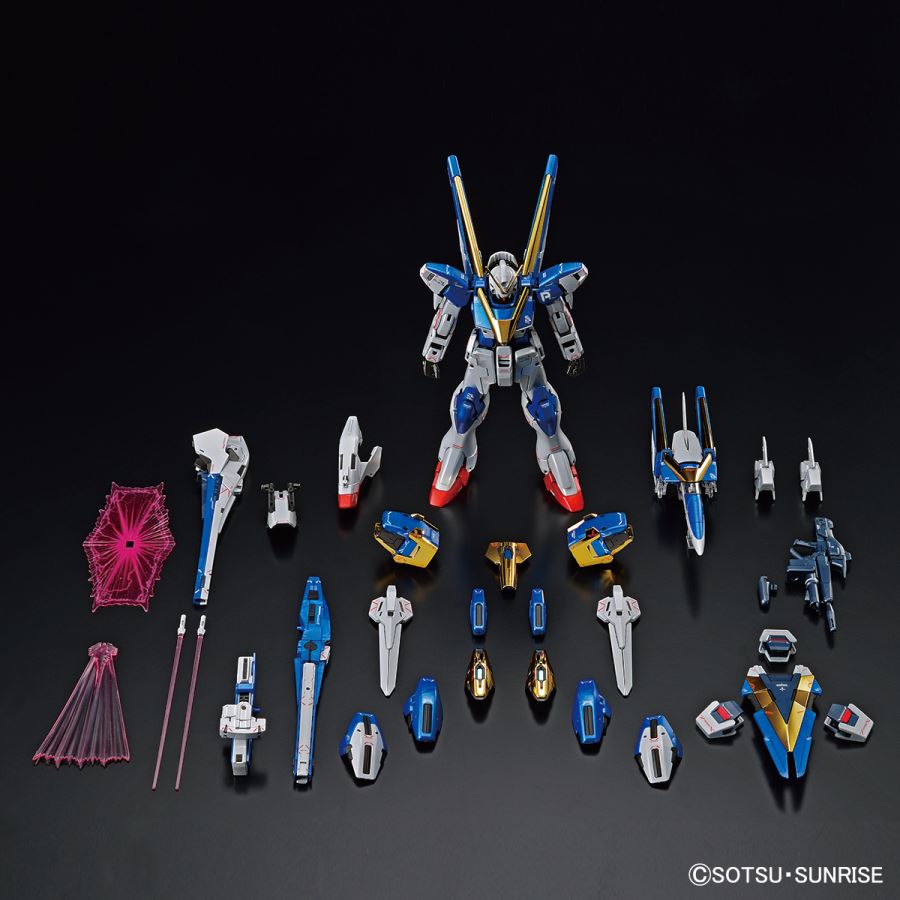 MG 1/100 Gundam Base Limited V2 Assault Buster Gundam Ver.Ka [Titanium Finish]