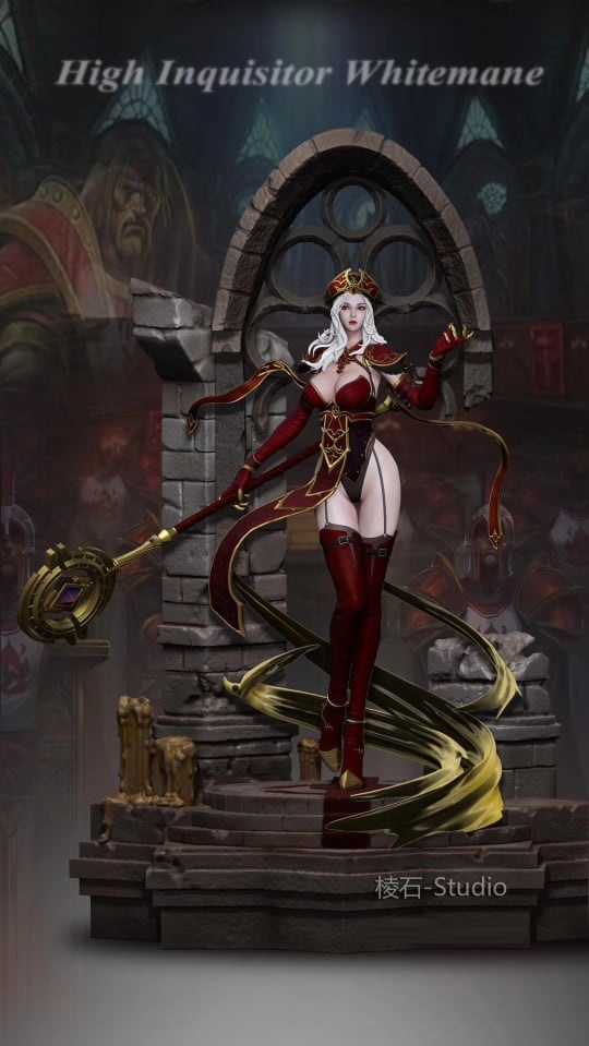 Warcraft-themed statue 15 High Inquisitor Whitemane