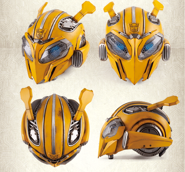 Bumblebee wearable helmet (with speakers) Deluxe Edition