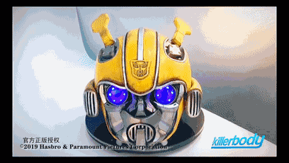 Bumblebee wearable helmet (with speakers) Deluxe Edition