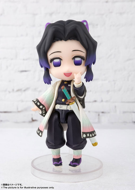 Figuarts mini Shinobu Kocho, Kyojuro Rengoku, Giyu Tomioka 3Figure Set (Demon Slayer: Kimetsu no Yaiba)