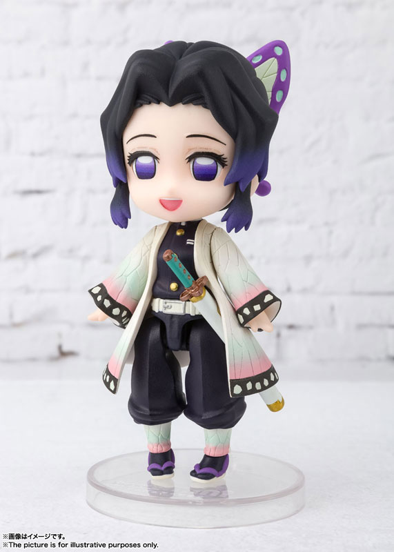 Figuarts mini Shinobu Kocho, Kyojuro Rengoku, Giyu Tomioka 3Figure Set (Demon Slayer: Kimetsu no Yaiba)