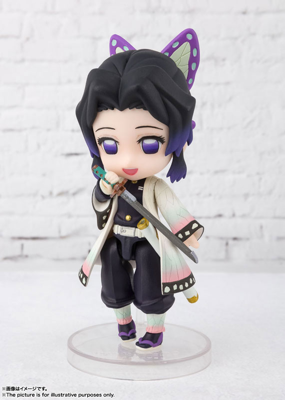 Figuarts mini Shinobu Kocho, Kyojuro Rengoku, Giyu Tomioka 3Figure Set (Demon Slayer: Kimetsu no Yaiba)