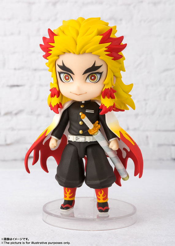 Figuarts mini Shinobu Kocho, Kyojuro Rengoku, Giyu Tomioka 3Figure Set (Demon Slayer: Kimetsu no Yaiba)