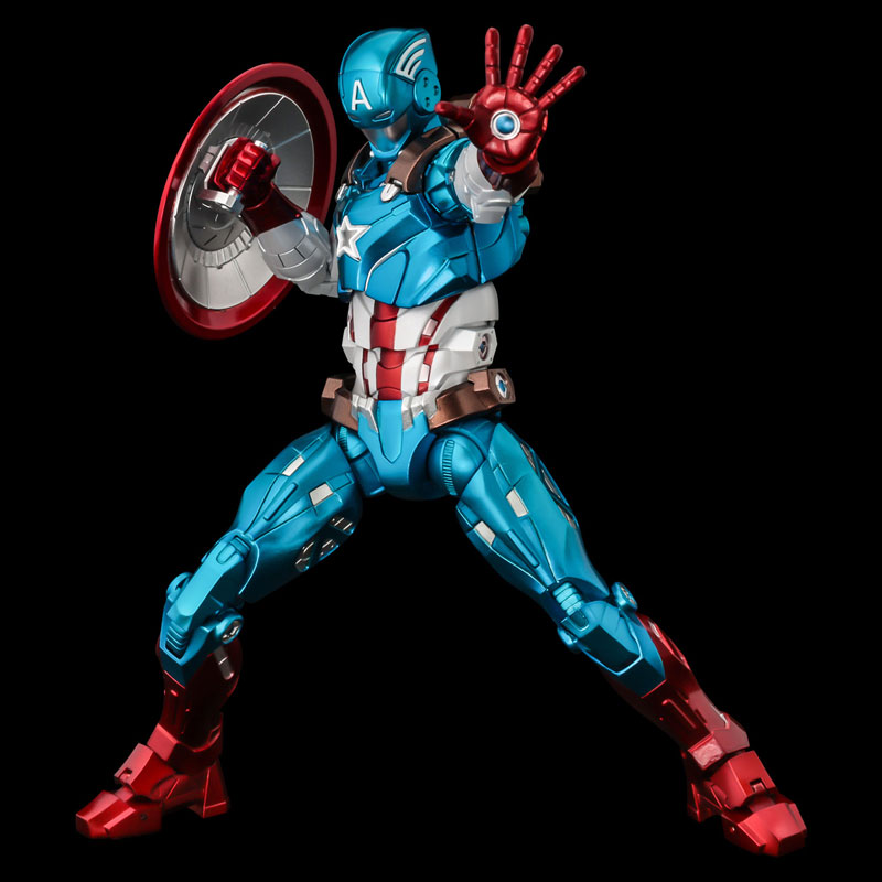 Fighting Armor Captain America Action Figure