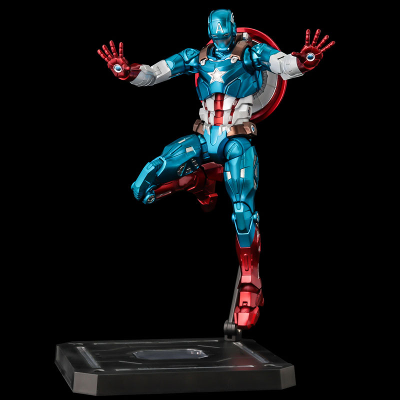 Fighting Armor Captain America Action Figure