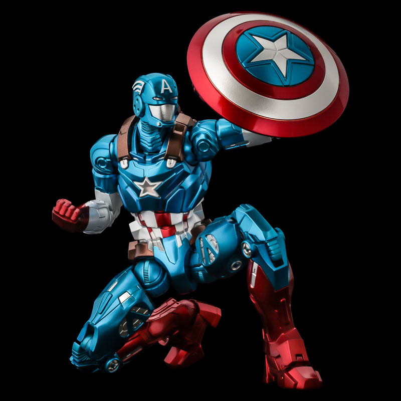 Fighting Armor Captain America Action Figure