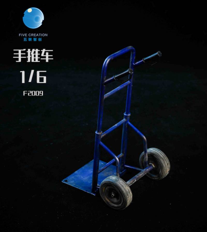 1/6 metal trolley oxygen cylinder gas tank soldier doll scene accessory model