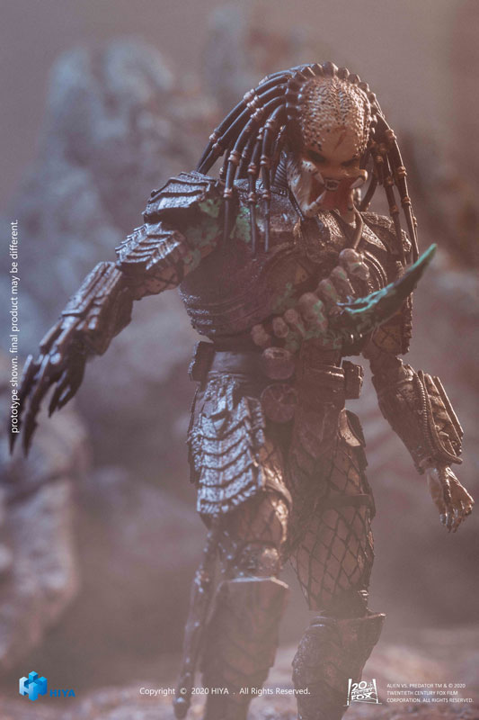 AVP 1/18 Action Figure Final Battle Scar Predator