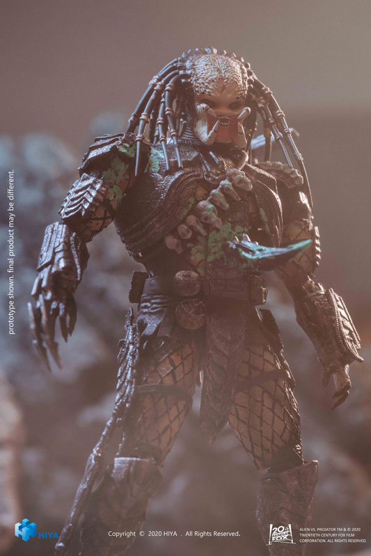 AVP 1/18 Action Figure Final Battle Scar Predator
