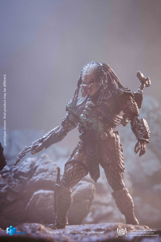 AVP 1/18 Action Figure Final Battle Scar Predator