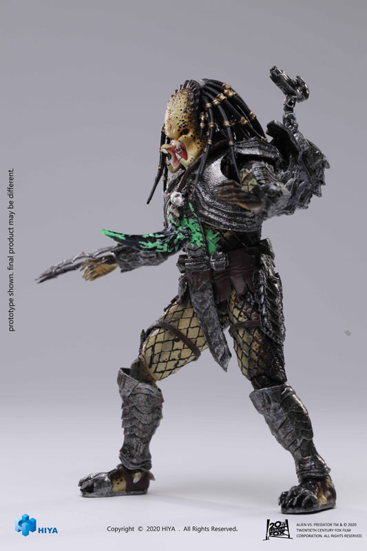 AVP 1/18 Action Figure Final Battle Scar Predator