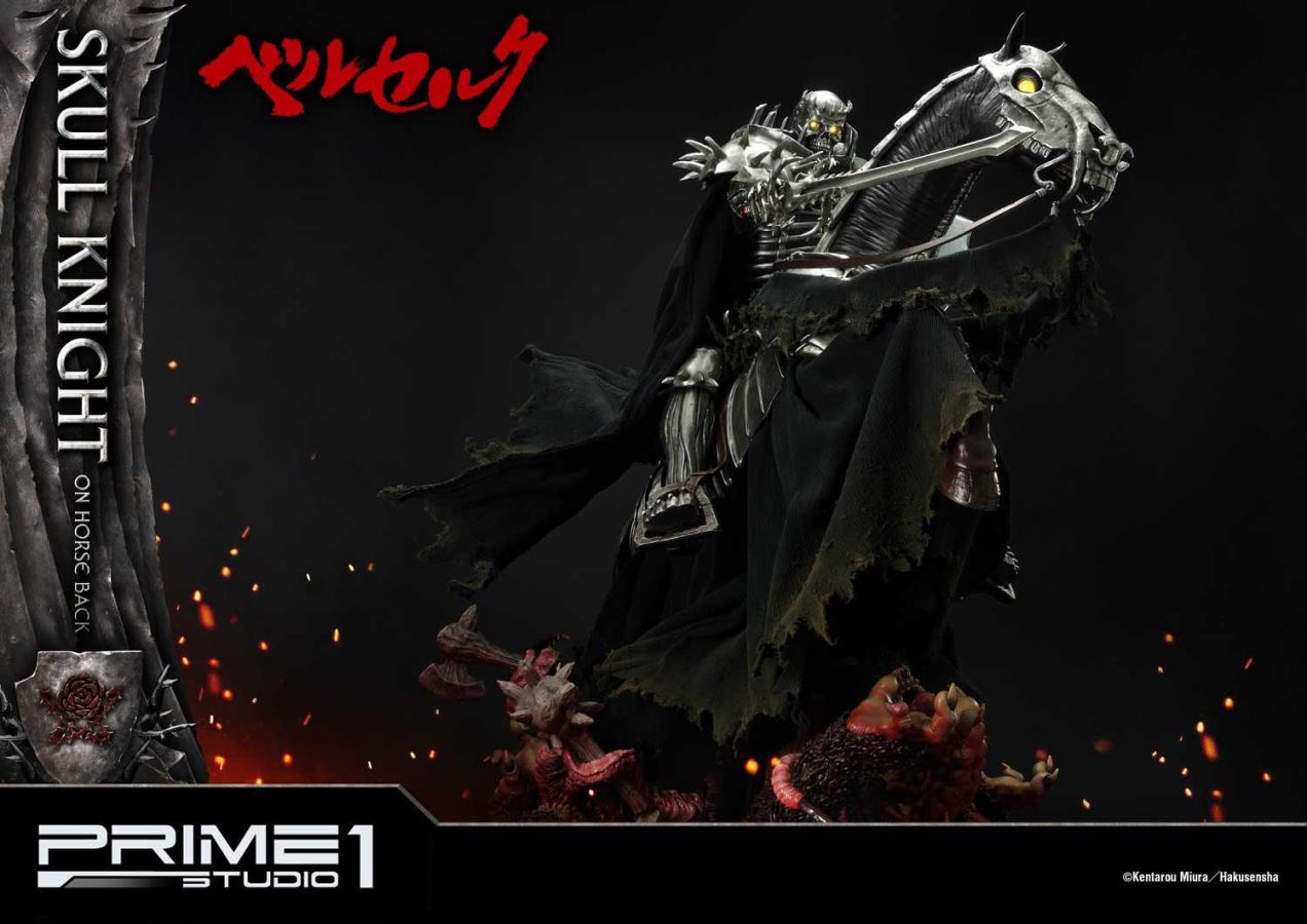 Berserk Skull Knight on horseback