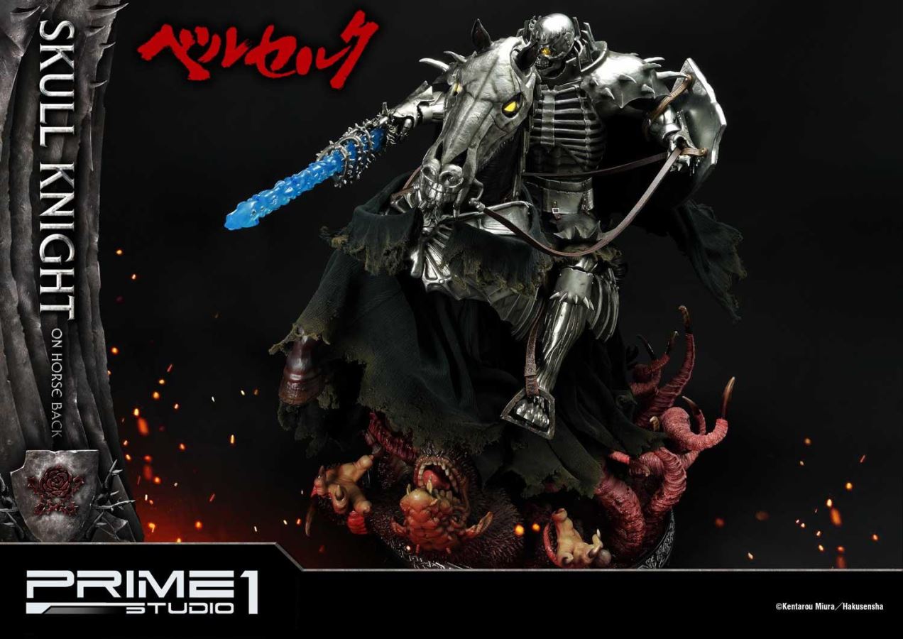Berserk Skull Knight on horseback