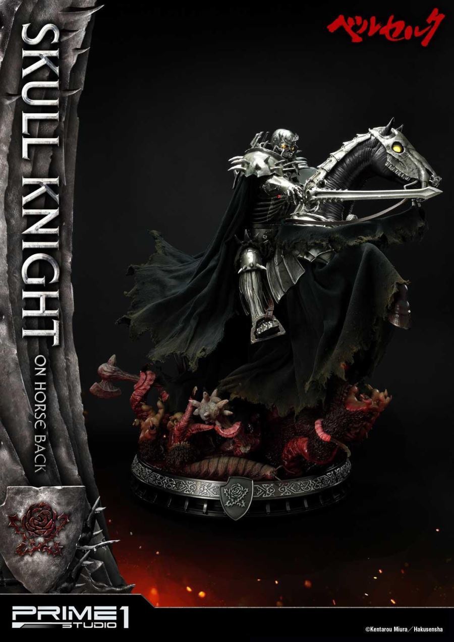 Berserk Skull Knight on horseback