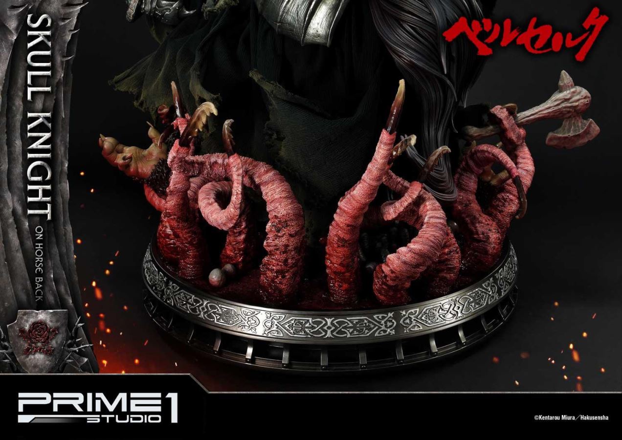 Berserk Skull Knight on horseback