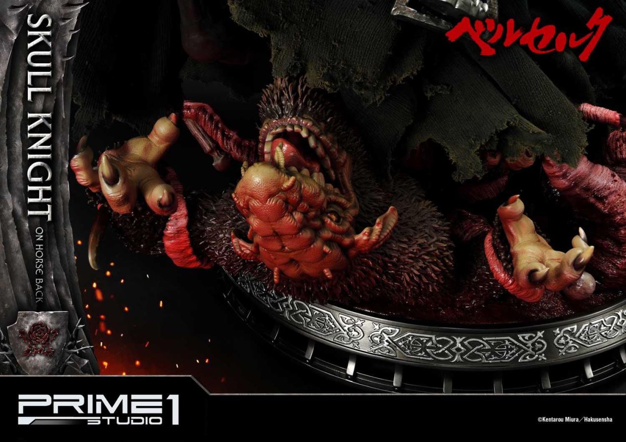 Berserk Skull Knight on horseback