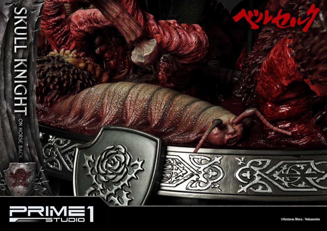 Berserk Skull Knight on horseback